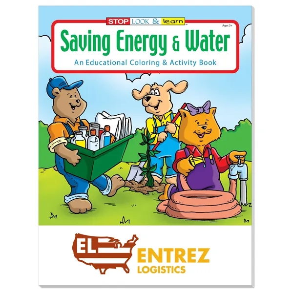Coloring Book: Saving Energy and Water - Coloring Book: Saving Energy and Water - Image 0 of 1