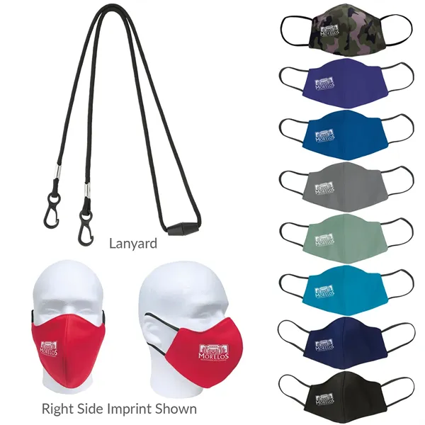 Good Value™ Comfy Face Mask & Lanyard Kit - Good Value™ Comfy Face Mask & Lanyard Kit - Image 0 of 1