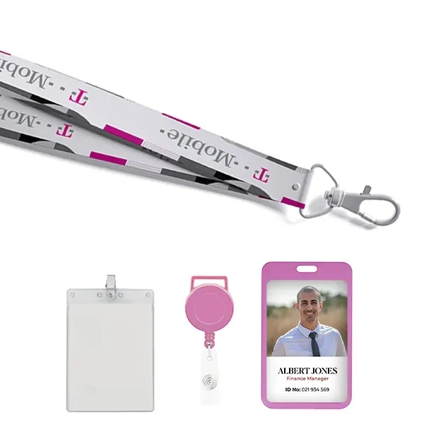 Full Color 3/4 inch Lanyard - Full Color 3/4 inch Lanyard - Image 0 of 3