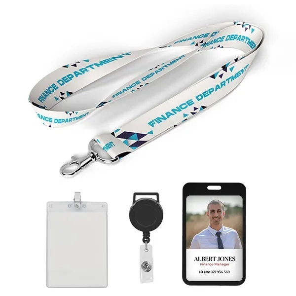 Full Color 5/8 inch Lanyard - Full Color 5/8 inch Lanyard - Image 0 of 4