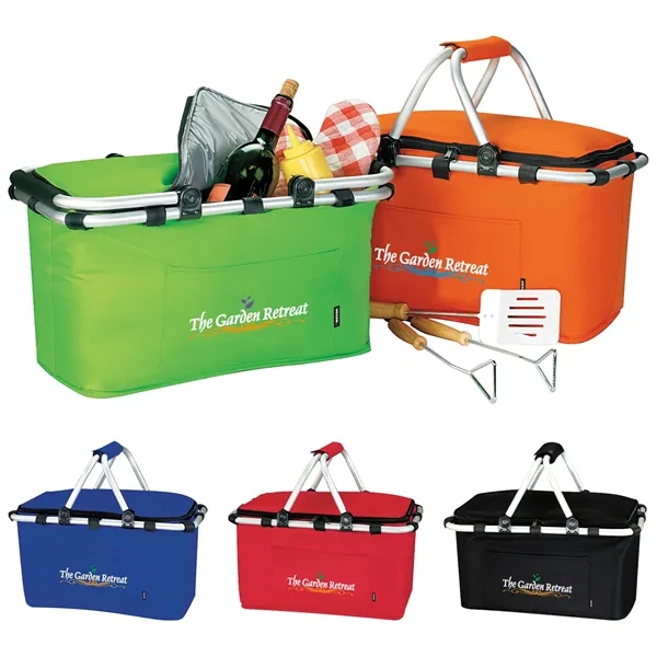Koozie® Picnic Basket - Koozie® Picnic Basket - Image 0 of 5
