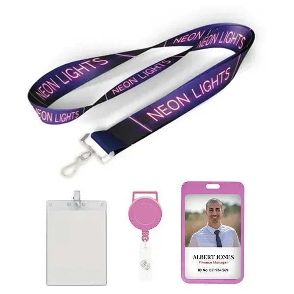 Custom Full Color Lanyards - Custom Full Color Lanyards - Image 0 of 12