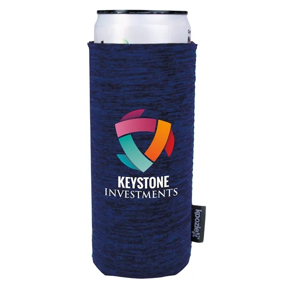 Koozie® Heather Collapsible Slim Can Cooler - Koozie® Heather Collapsible Slim Can Cooler - Image 4 of 9
