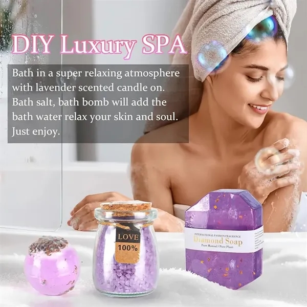 Relaxation Spa Gift Basket Set for Women - Relaxation Spa Gift Basket Set for Women - Image 1 of 11