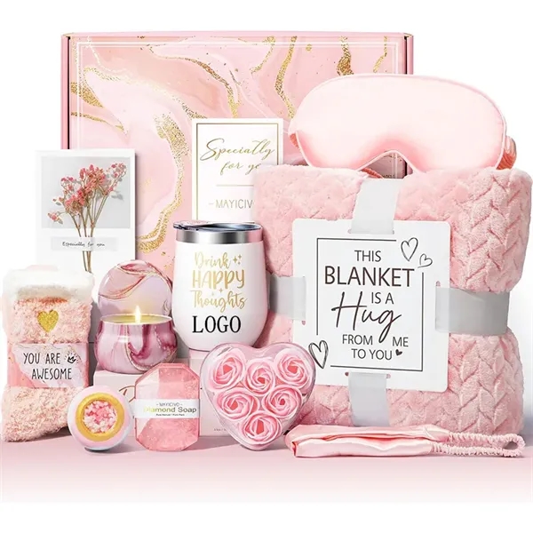 Women's Relaxing Spa Gift Basket Set - Women's Relaxing Spa Gift Basket Set - Image 0 of 2