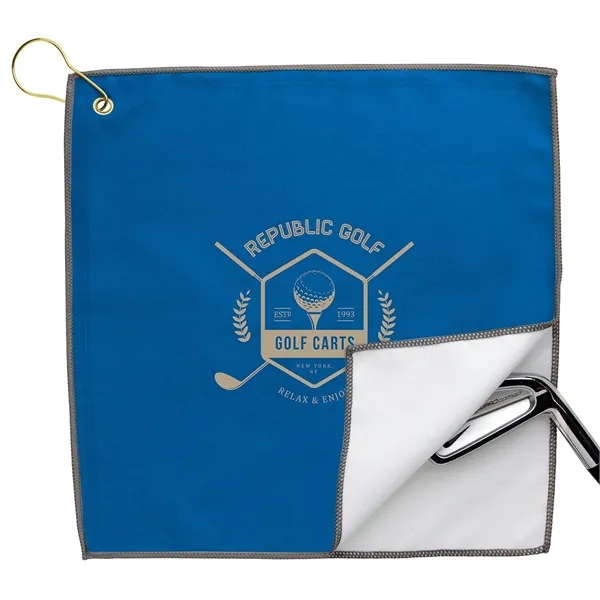 Good Value™ RPET Double Layer Golf Towel - Good Value™ RPET Double Layer Golf Towel - Image 1 of 4