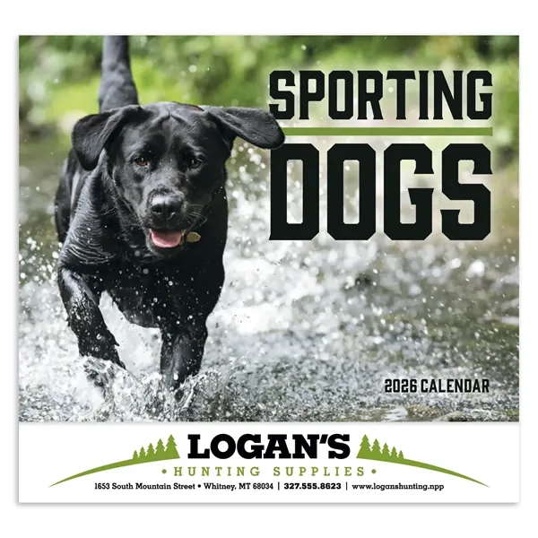 Good Value™ Sporting Dogs - Stapled Calendar - Good Value™ Sporting Dogs - Stapled Calendar - Image 1 of 2