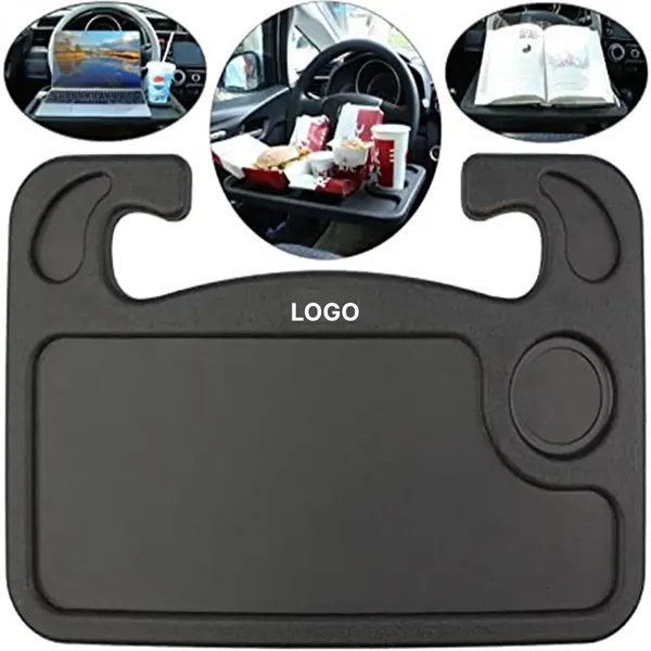 Car Steering Wheel Tray Desk For Meal Drink And Work - Car Steering Wheel Tray Desk For Meal Drink And Work - Image 0 of 4