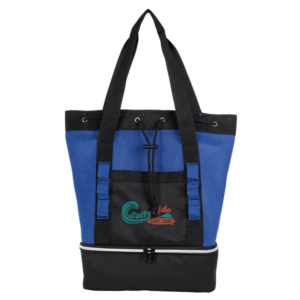 Atchison® Brightwater Dual-Compartment Tote-Pack Cooler - Atchison® Brightwater Dual-Compartment Tote-Pack Cooler - Image 2 of 6
