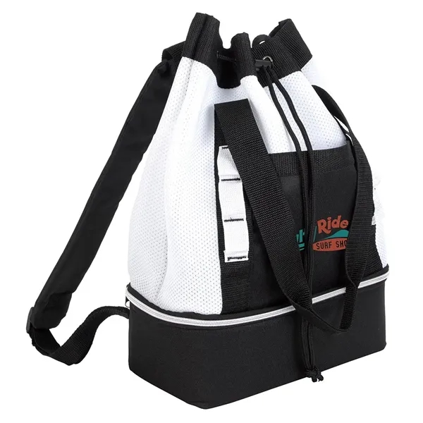 Atchison® Brightwater Dual-Compartment Tote-Pack Cooler - Atchison® Brightwater Dual-Compartment Tote-Pack Cooler - Image 3 of 6