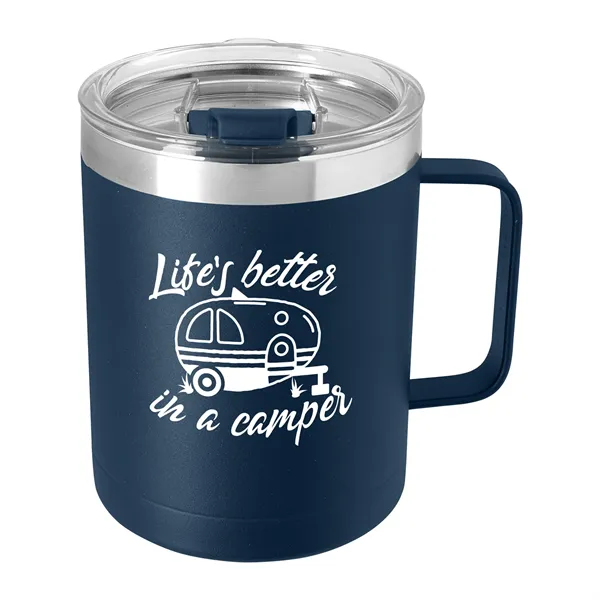 The Viking Collection® Stainless Steel Camp Mug - 14 oz. - The Viking Collection® Stainless Steel Camp Mug - 14 oz. - Image 0 of 6