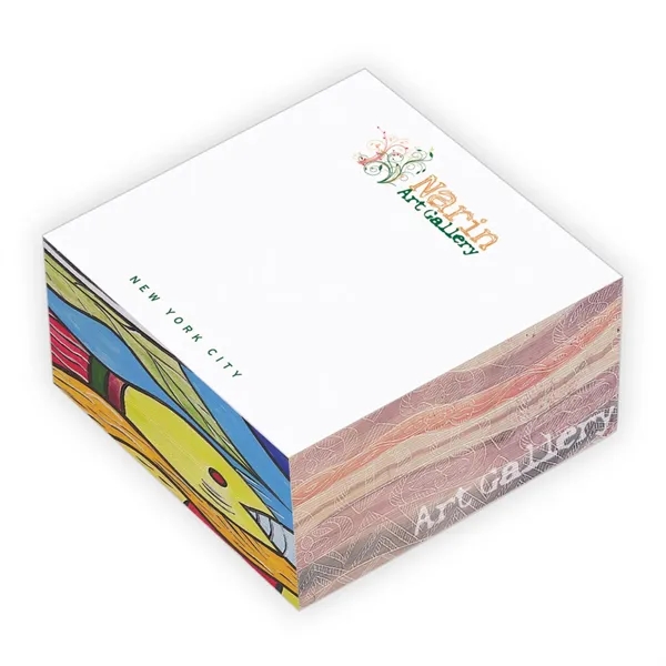 Souvenir® 3" x 3" x 1.5" Non-Adhesive Cube - Souvenir® 3" x 3" x 1.5" Non-Adhesive Cube - Image 0 of 2