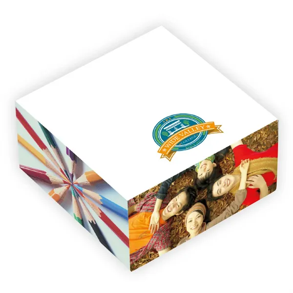 Souvenir® Sticky Note™ 3" x 3" x 1-1/2" Cube - Souvenir® Sticky Note™ 3" x 3" x 1-1/2" Cube - Image 0 of 1