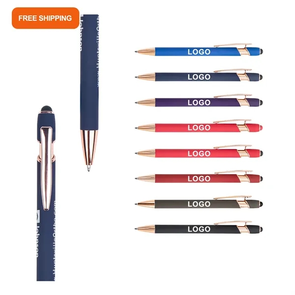Sleek Rose Gold Stylus Pen for Professional Branding - Sleek Rose Gold Stylus Pen for Professional Branding - Image 0 of 7