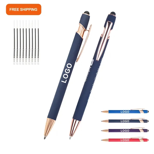 Custom Branded Stylus Pen for Trade Show Giveaways - Custom Branded Stylus Pen for Trade Show Giveaways - Image 0 of 8