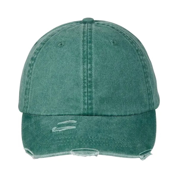 Adams Headwear Classic Pigment Distressed Cap - Adams Headwear Classic Pigment Distressed Cap - Image 3 of 12