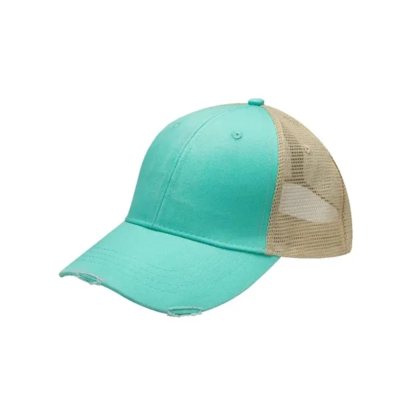 Adams Headwear Ollie Distressed Cap - Adams Headwear Ollie Distressed Cap - Image 8 of 9