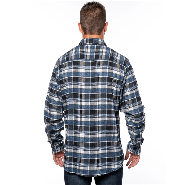 Burnside Men's Plaid Flannel Shirt - Burnside Men's Plaid Flannel Shirt - Image 31 of 138
