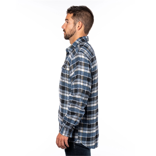 Burnside Men's Plaid Flannel Shirt - Burnside Men's Plaid Flannel Shirt - Image 32 of 138