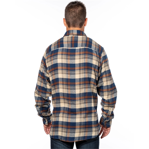 Burnside Men's Plaid Flannel Shirt - Burnside Men's Plaid Flannel Shirt - Image 35 of 138