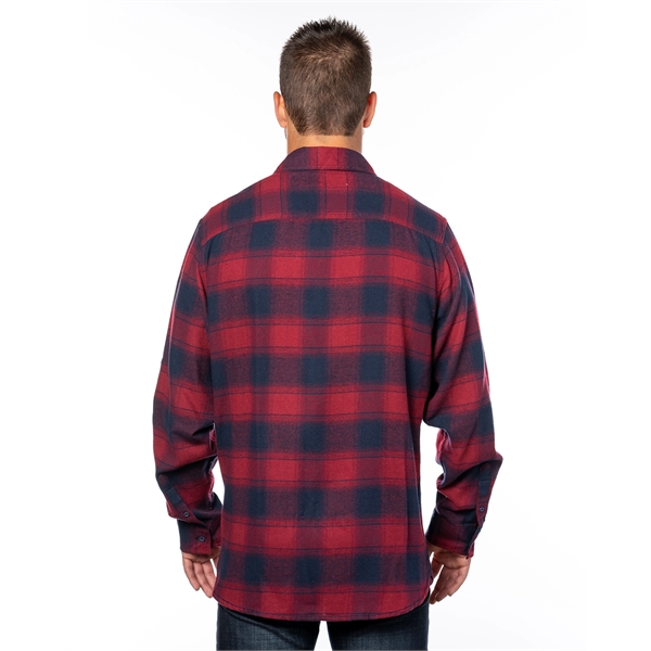 Burnside Men's Plaid Flannel Shirt - Burnside Men's Plaid Flannel Shirt - Image 37 of 138