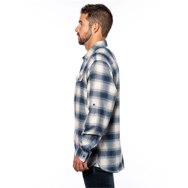 Burnside Men's Plaid Flannel Shirt - Burnside Men's Plaid Flannel Shirt - Image 40 of 138