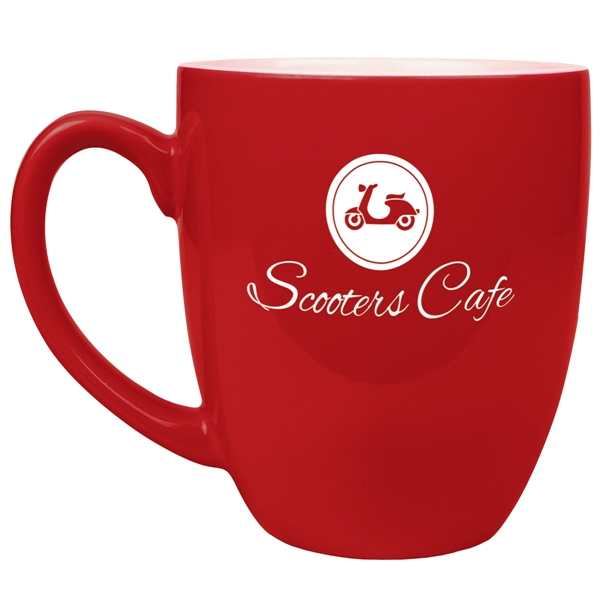 16oz Ceramic Bistro LazerMug - 16oz Ceramic Bistro LazerMug - Image 8 of 11