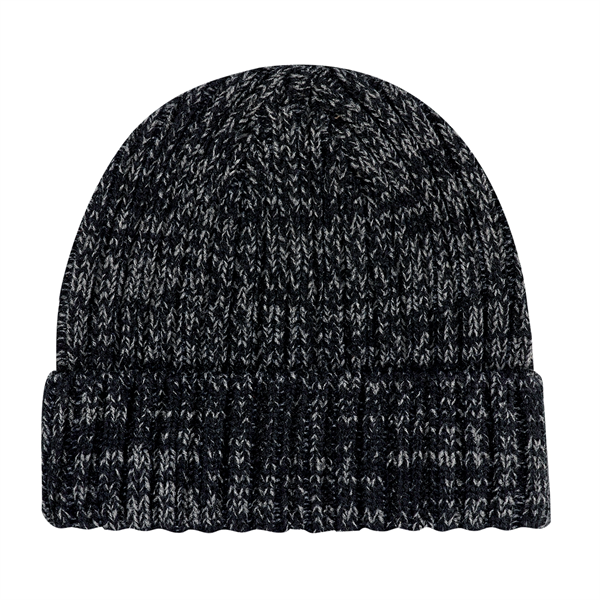 Acrylic, Cuff Toque, Chunky rib knit - Acrylic, Cuff Toque, Chunky rib knit - Image 5 of 13