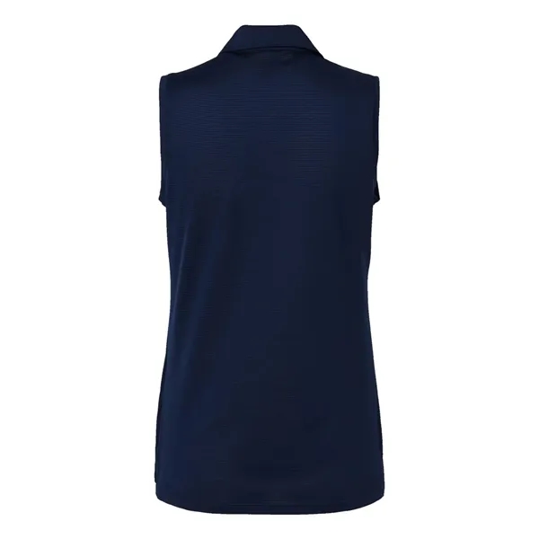 Adidas Women's Ottoman Sleeveless Polo - Adidas Women's Ottoman Sleeveless Polo - Image 3 of 6
