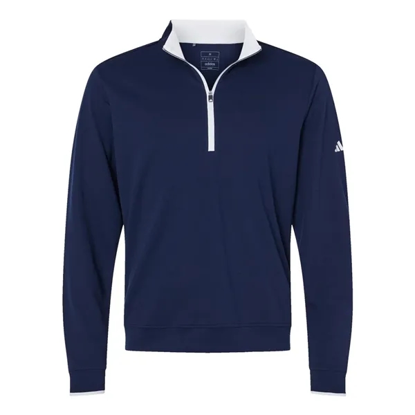 Adidas Men's Lightweight Quarter-Zip Pullover - Adidas Men's Lightweight Quarter-Zip Pullover - Image 3 of 10