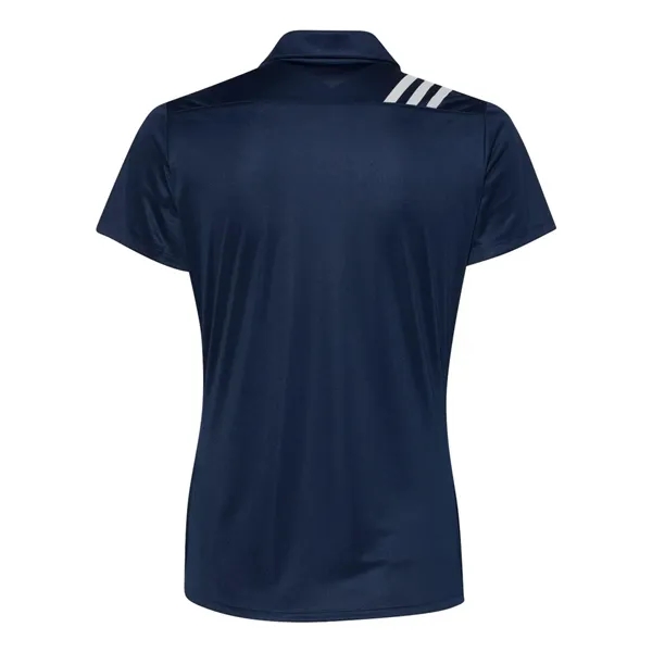 Adidas Women's 3-Stripes Shoulder Polo - Adidas Women's 3-Stripes Shoulder Polo - Image 4 of 12