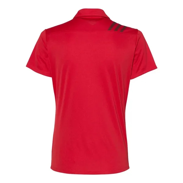 Adidas Women's 3-Stripes Shoulder Polo - Adidas Women's 3-Stripes Shoulder Polo - Image 6 of 12