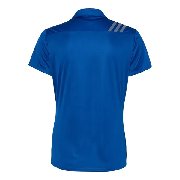 Adidas Women's 3-Stripes Shoulder Polo - Adidas Women's 3-Stripes Shoulder Polo - Image 8 of 12