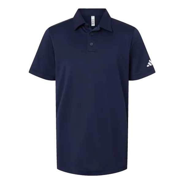 Adidas Youth Performance Polo - Adidas Youth Performance Polo - Image 3 of 6