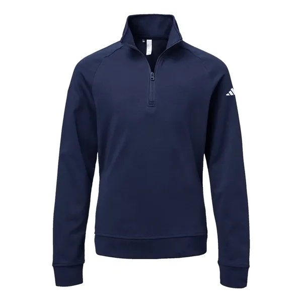 Adidas Youth Quarter-Zip Pullover - Adidas Youth Quarter-Zip Pullover - Image 3 of 4