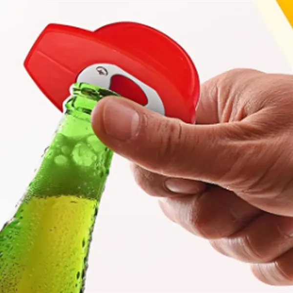 Promotional Construction Hard Hat Bottle Opener w/ Keychain - Promotional Construction Hard Hat Bottle Opener w/ Keychain - Image 7 of 7