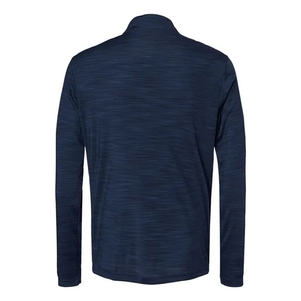Adidas Men's Lightweight Melange Quarter-Zip Pullover - Adidas Men's Lightweight Melange Quarter-Zip Pullover - Image 4 of 6
