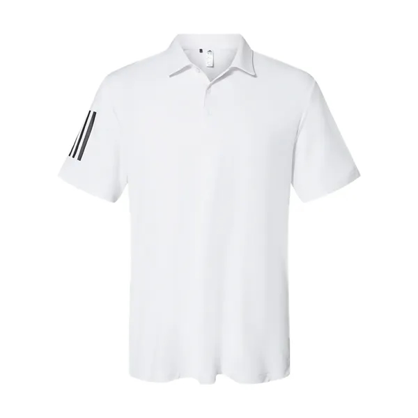 Adidas Men's Floating 3-Stripes Polo - Adidas Men's Floating 3-Stripes Polo - Image 7 of 8