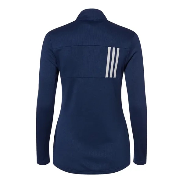 Adidas Women's 3-Stripes Double Knit Full-Zip - Adidas Women's 3-Stripes Double Knit Full-Zip - Image 8 of 10