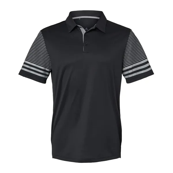 Adidas Men's Striped Sleeve Polo - Adidas Men's Striped Sleeve Polo - Image 0 of 6
