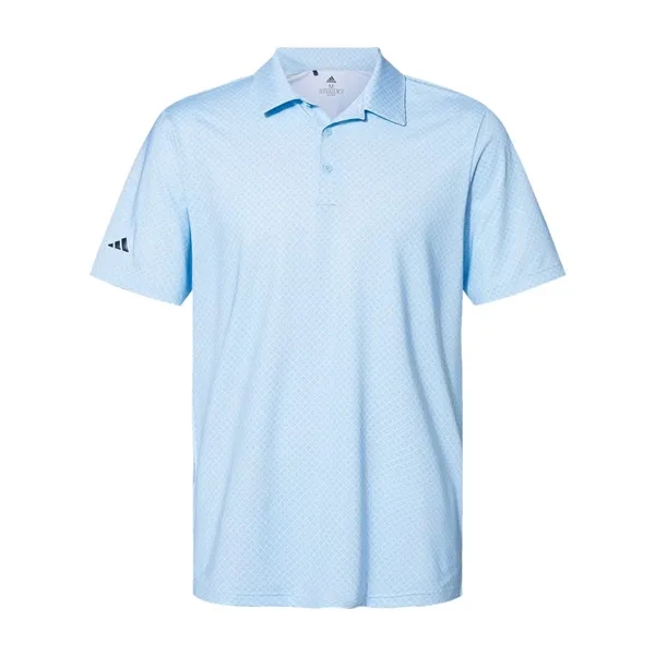 Adidas Men's Diamond Dot Print Polo - Adidas Men's Diamond Dot Print Polo - Image 3 of 8