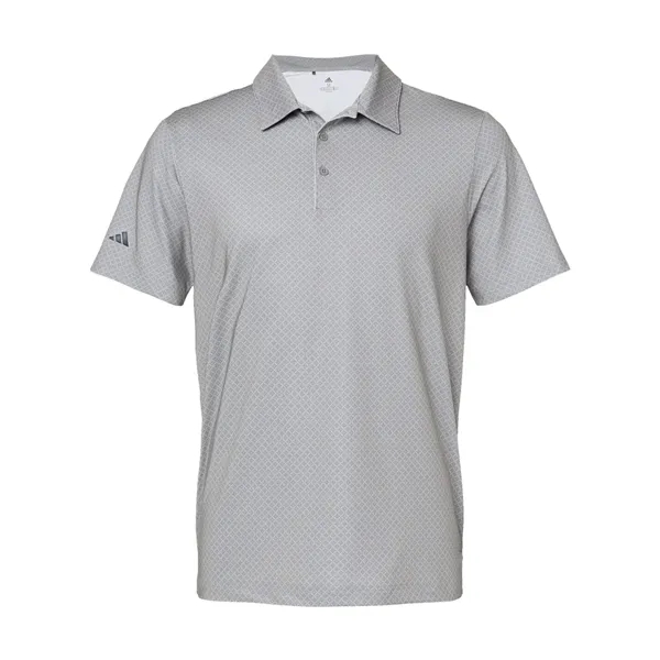 Adidas Men's Diamond Dot Print Polo - Adidas Men's Diamond Dot Print Polo - Image 6 of 8