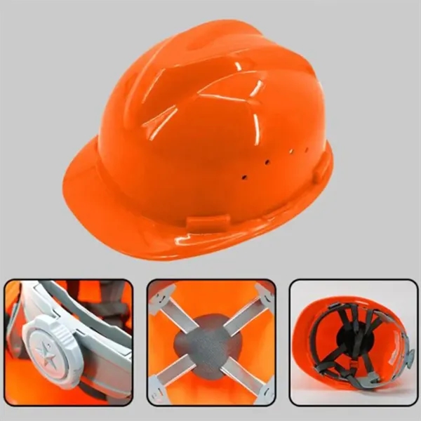 Adjustable Industrial Construction Safety Helmet Hard Hat - Adjustable Industrial Construction Safety Helmet Hard Hat - Image 3 of 5