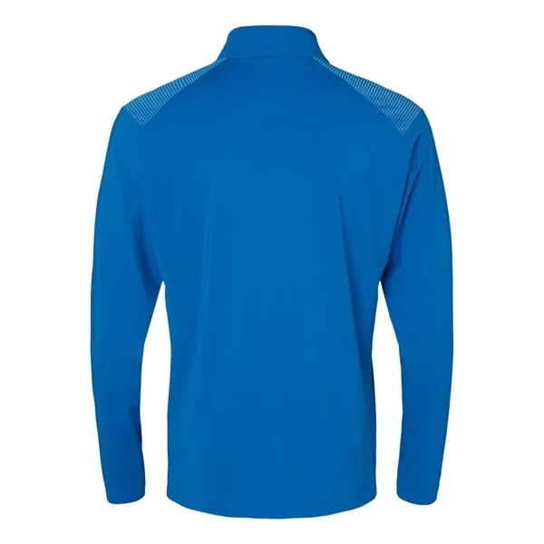 Adidas Men's Shoulder Stripe Quarter-Zip Pullover - Adidas Men's Shoulder Stripe Quarter-Zip Pullover - Image 4 of 10