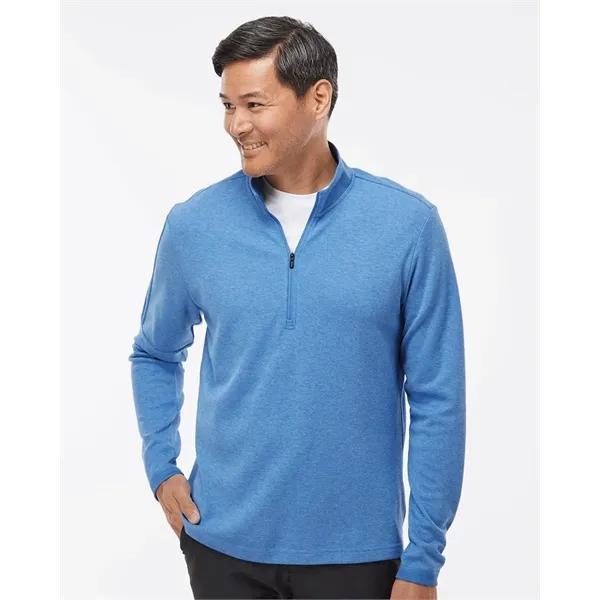 Adidas Men's 3-Stripes Quarter-Zip Pullover Sweater - Adidas Men's 3-Stripes Quarter-Zip Pullover Sweater - Image 0 of 12