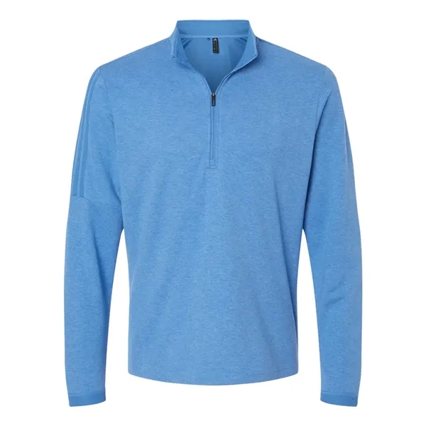 Adidas Men's 3-Stripes Quarter-Zip Pullover Sweater - Adidas Men's 3-Stripes Quarter-Zip Pullover Sweater - Image 6 of 12