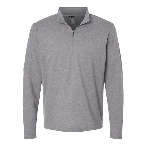 Adidas Men's 3-Stripes Quarter-Zip Pullover Sweater - Adidas Men's 3-Stripes Quarter-Zip Pullover Sweater - Image 11 of 12