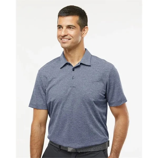 Adidas Men's Heathered Polo - Adidas Men's Heathered Polo - Image 0 of 8