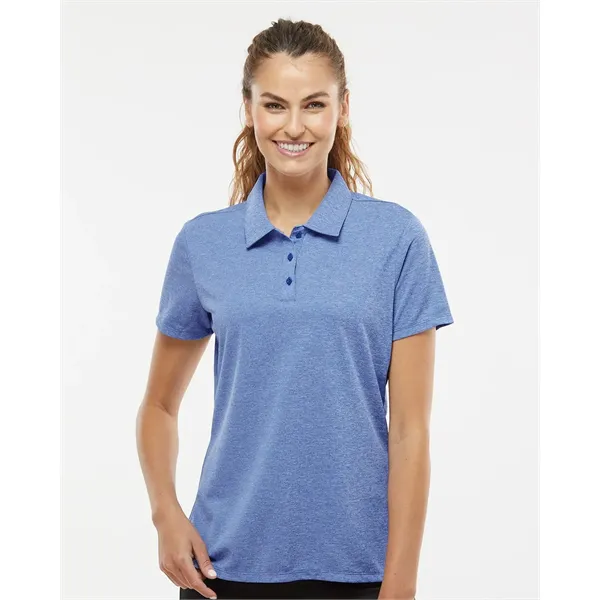 Adidas Women's Heathered Polo - Adidas Women's Heathered Polo - Image 0 of 8