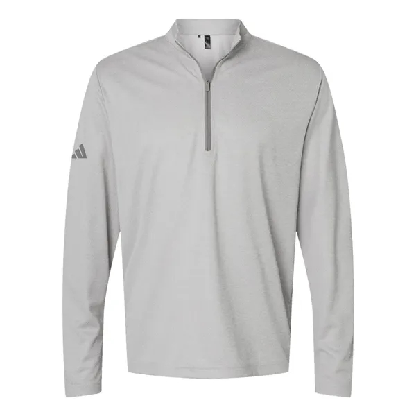 Adidas Men's Space Dyed Quarter-Zip Pullover - Adidas Men's Space Dyed Quarter-Zip Pullover - Image 5 of 6